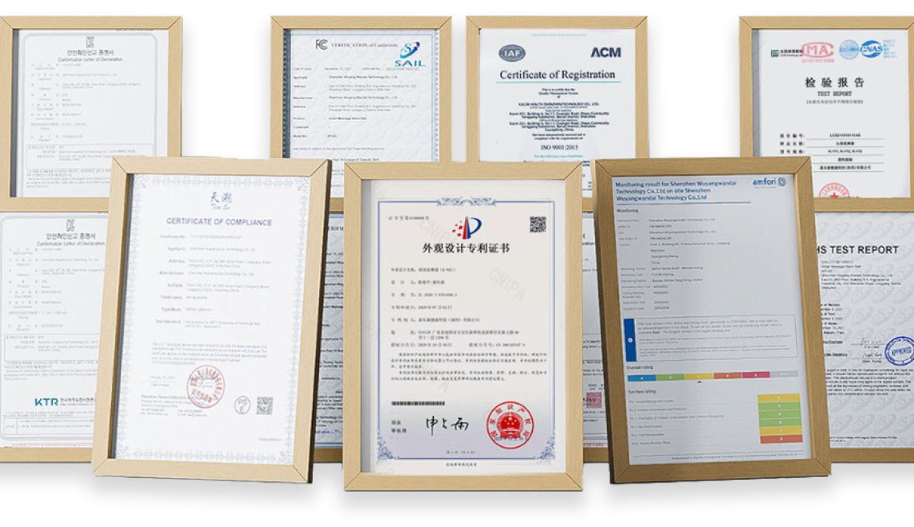 Qualification Certificates